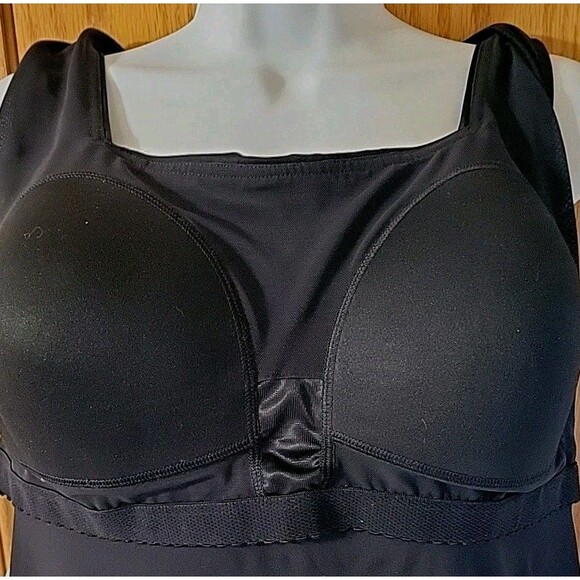 Lands' End Black Women's Swim Top - Picture 4 of 8